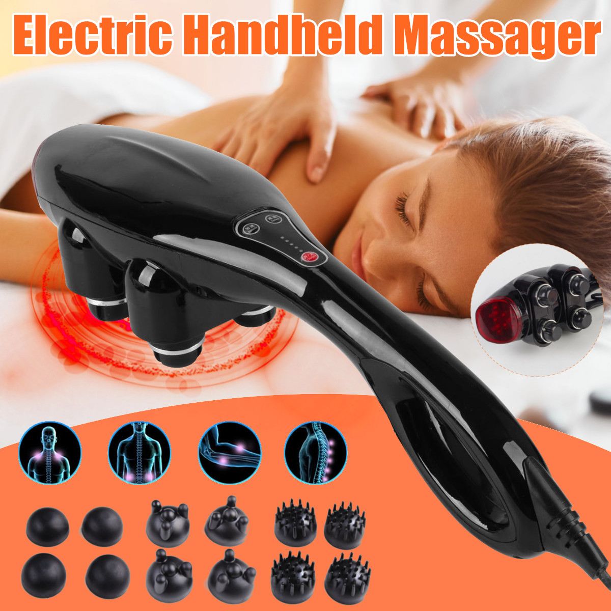 Lacrosse Stick Head - Massageador rei vigoroso poderoso, de quatro