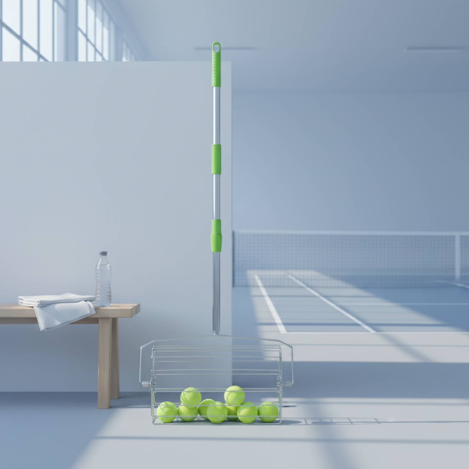 Sports Equipment Training - Coletor de Bolas de Pickleball Ajustável