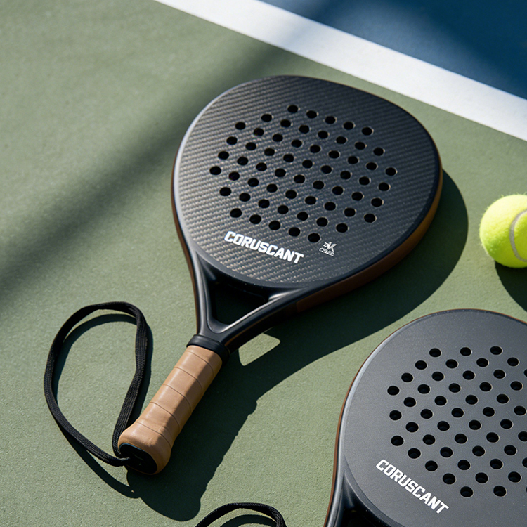 Raquete de padel versátil em f - Padel Racket Carbon avaliação e preço