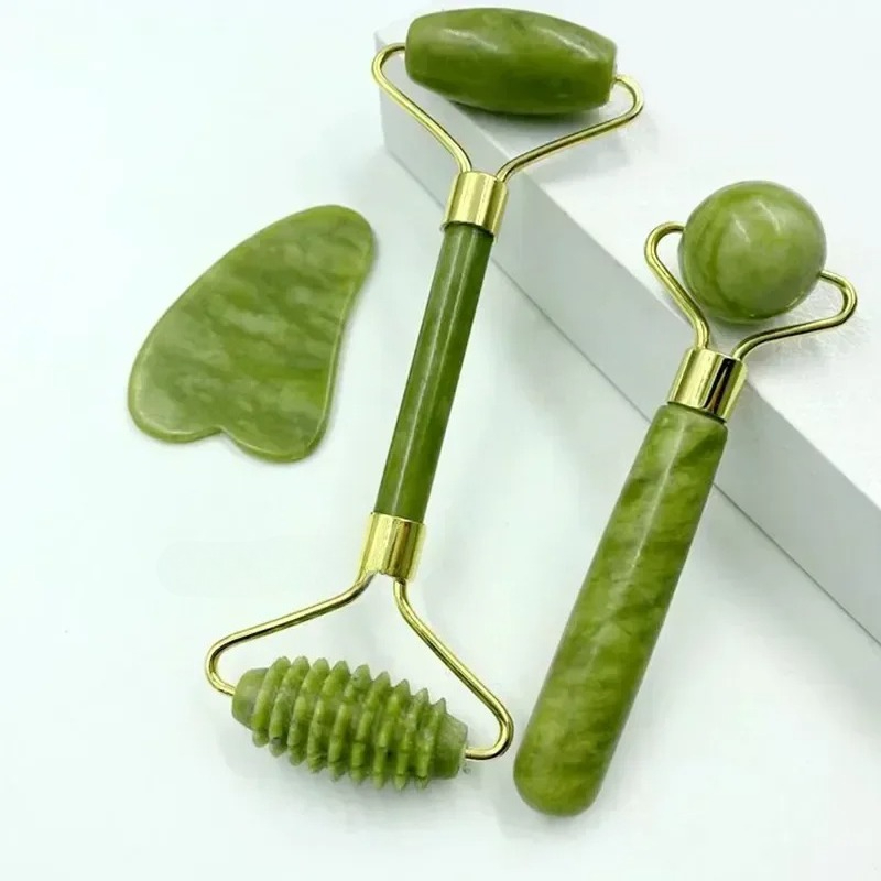 Massageador de rolo de jade na - Lacrosse Stick Head avaliação e preço