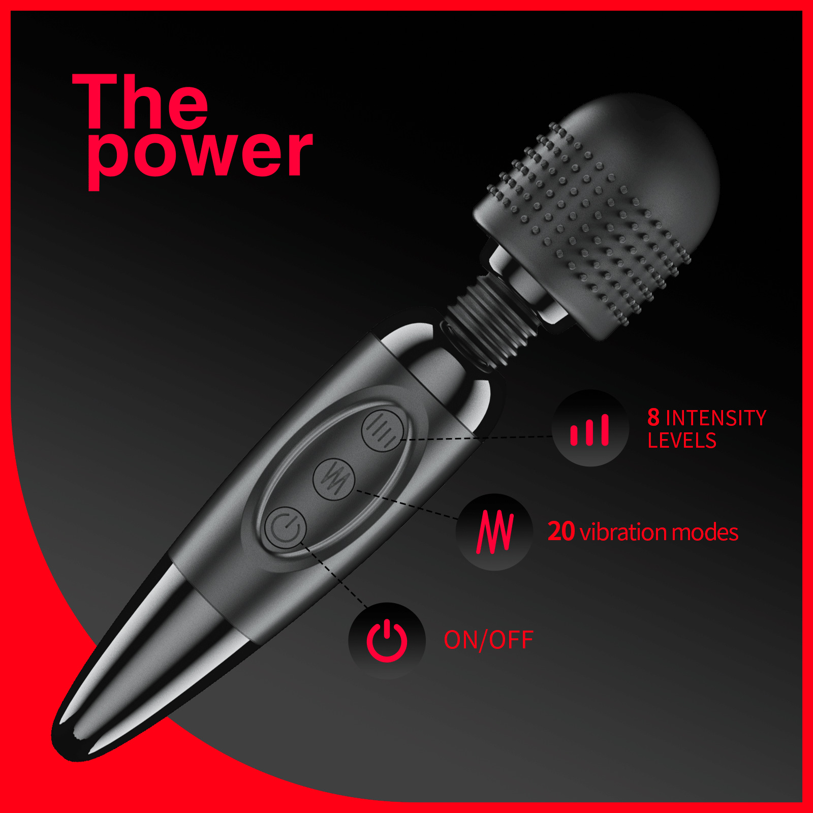 Vara massageadora elétrica, 8  - Lacrosse Stick Head avaliação e preço