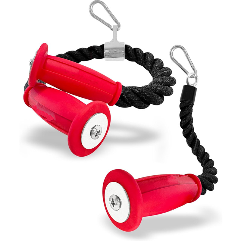 Cordas ergonômicas para trícep - Sports Equipment At Home avaliação e preço