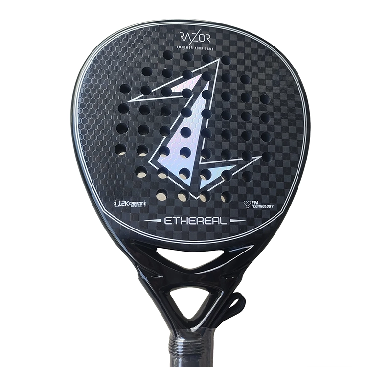 Raquete de padel em fibra de c - Padel Racket Carbon avaliação e preço