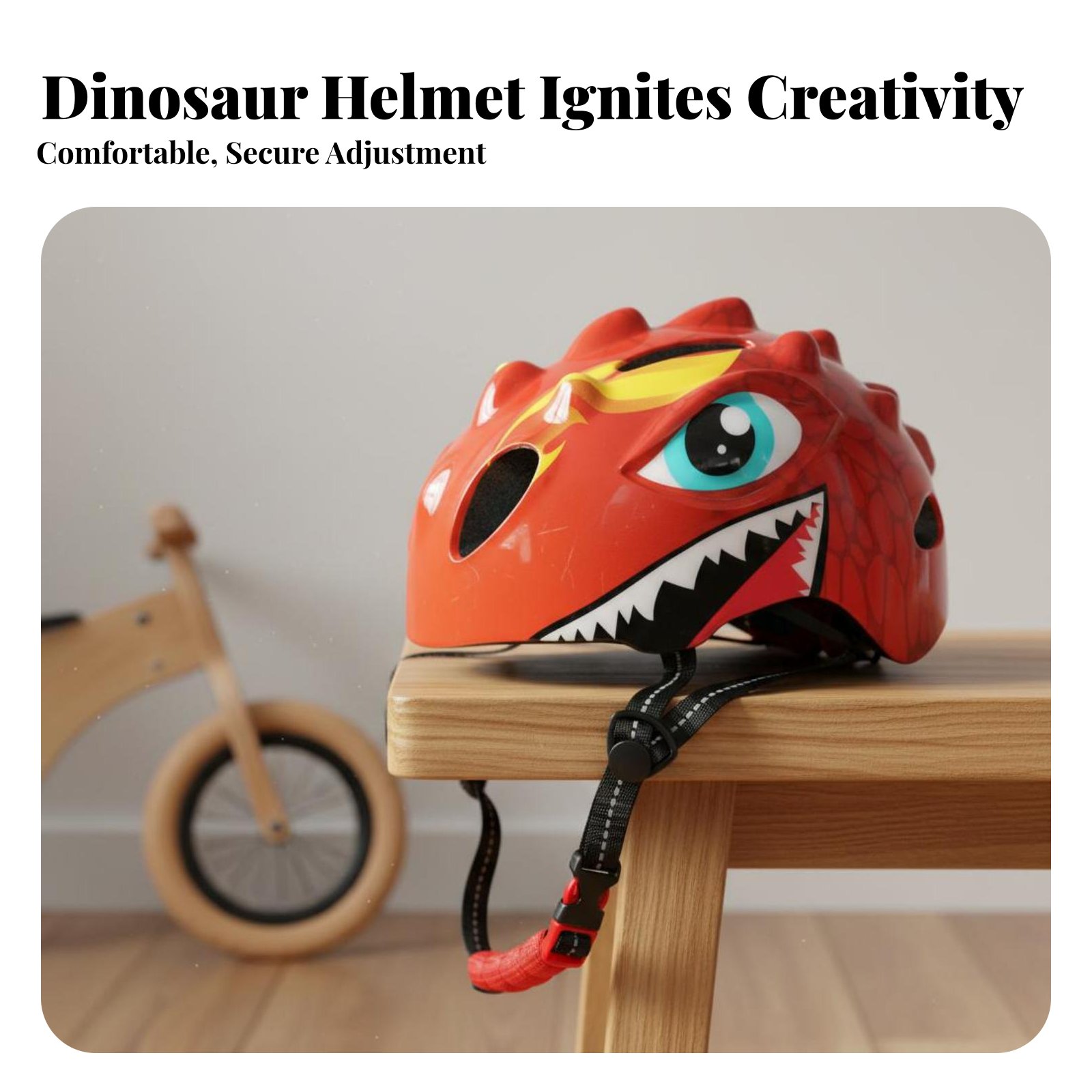 Capacete de Dinossauro em Esti - Sports Equipment For Kids avaliação e preço