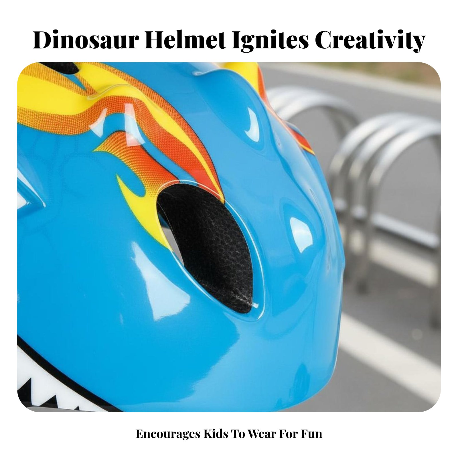 Capacete de Dinossauro em Esti - Sports Equipment For Kids avaliação e preço