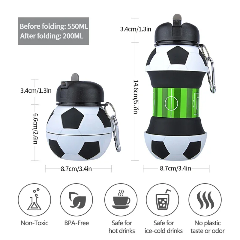 Copo de Água Dobrável para Cri - Sports Equipment 5 Years Old avaliação e preço